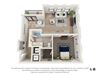 1L Floor Plan 1L Floor Plan at The Baxly, Savannah, Georgia